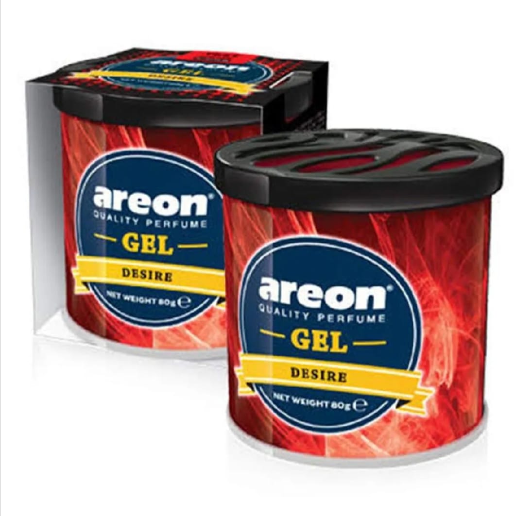 Areon Gel Air Freshener Car & Home Perfume – Sport Lux & Classic Series ( DESIR, BLACK CRYSTAL, WISH, PASSION, LILAC)