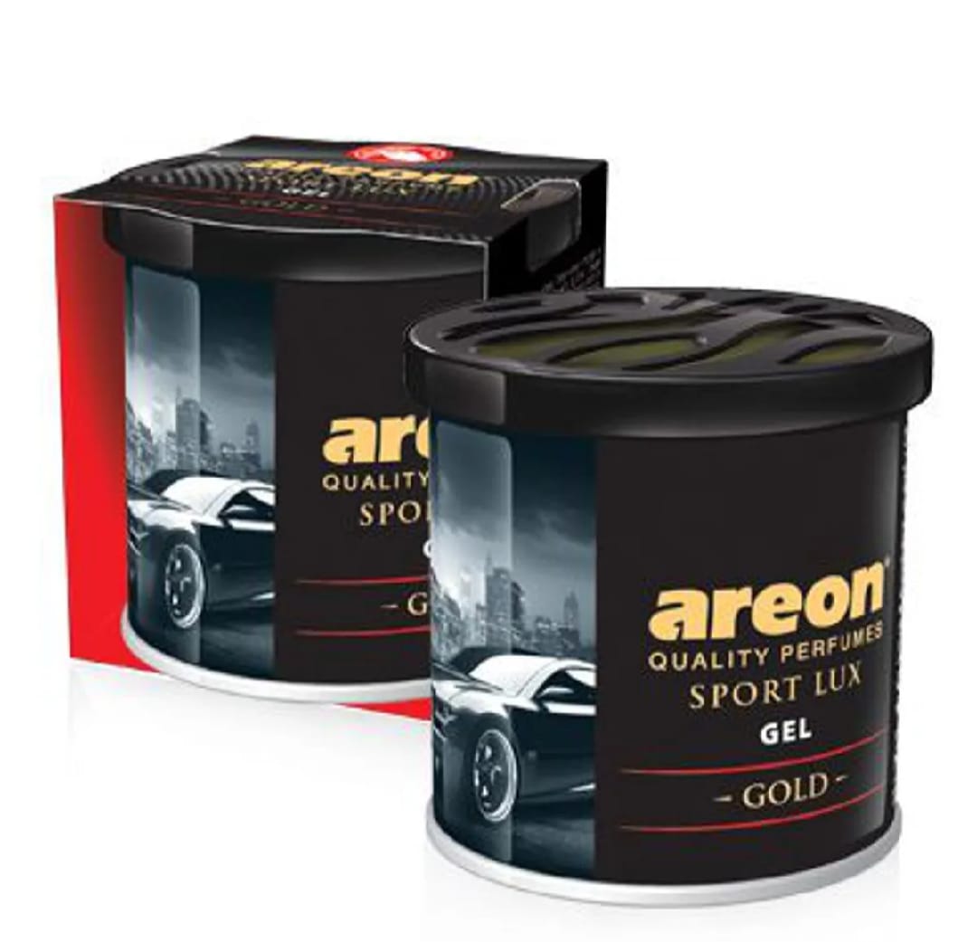 Areon Gel Air Freshener Car & Home Perfume – Sport Lux & Classic Series ( DESIR, BLACK CRYSTAL, WISH, PASSION, LILAC)