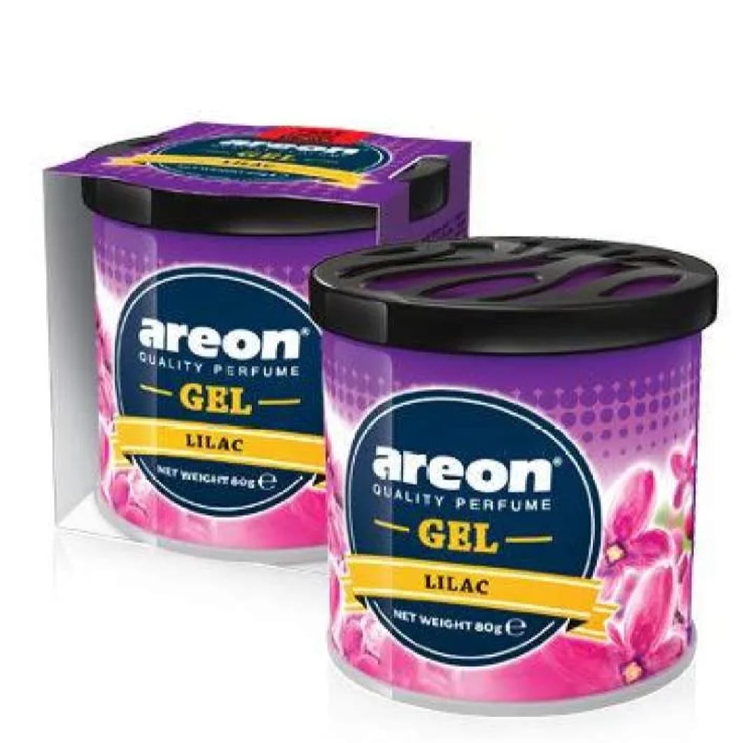 Areon Gel Air Freshener Car & Home Perfume – Sport Lux & Classic Series ( DESIR, BLACK CRYSTAL, WISH, PASSION, LILAC)