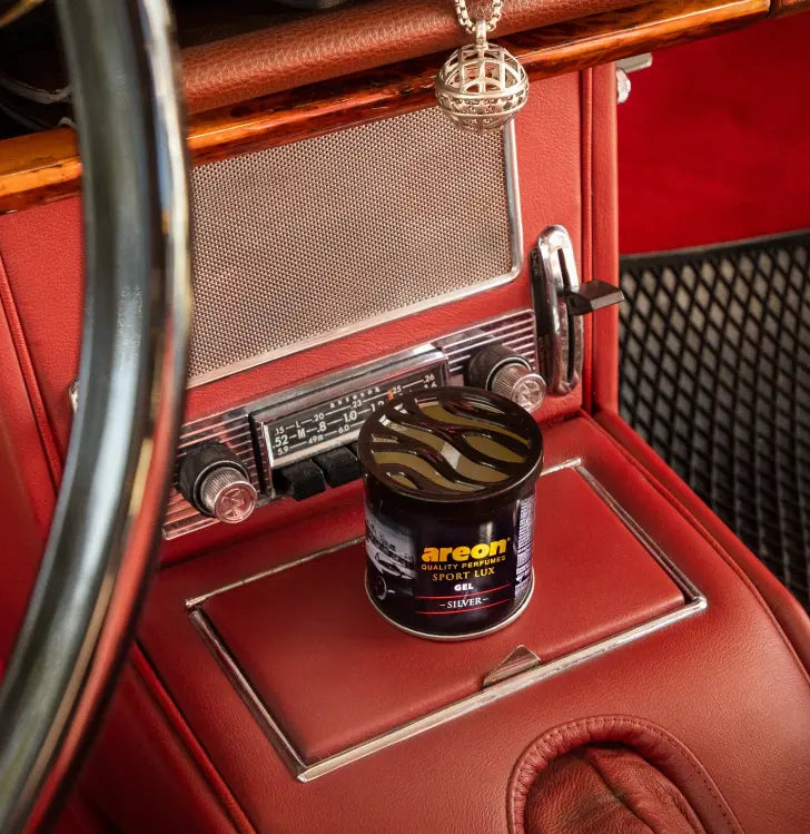 Areon Gel Air Freshener Car & Home Perfume – Sport Lux & Classic Series ( DESIR, BLACK CRYSTAL, WISH, PASSION, LILAC)