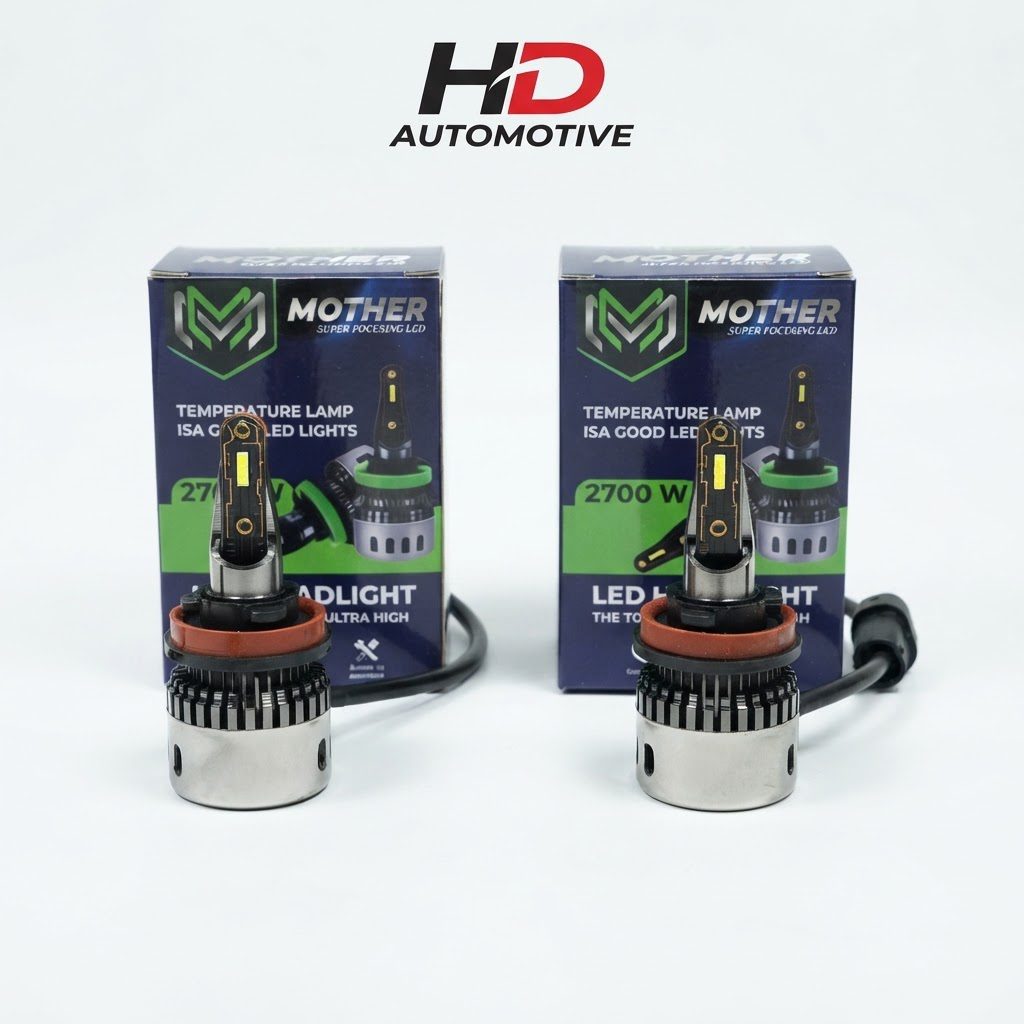 mother-2700w-led-headlight-lemon-green-led-light-h11-fitting