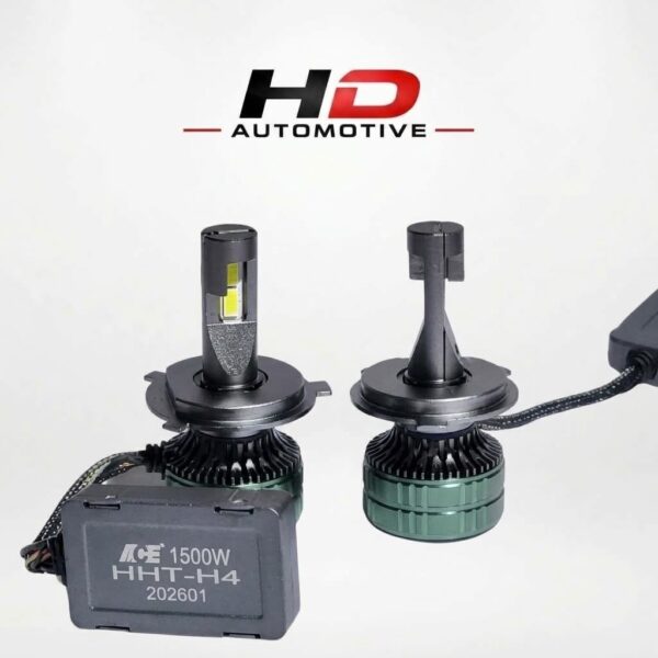 B50 1500W LED Headlight Bulbs – 6500K White Light
